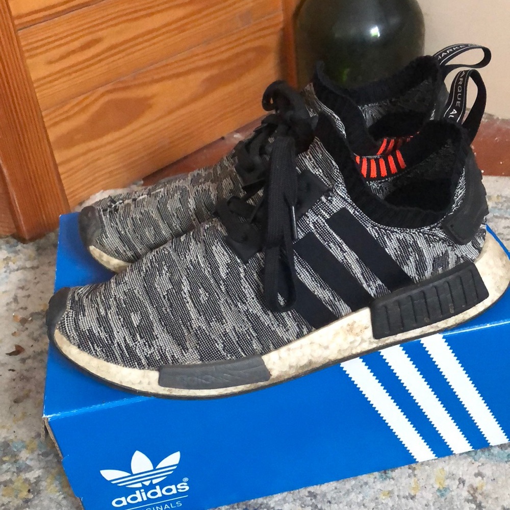 Adidas NMD R1 PK Black “Glitch Camo”
